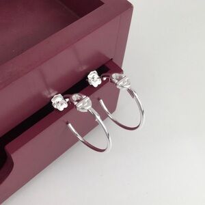 Earrings sterling silver manifestó